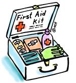 First Aid Kit to file staff accident reports 